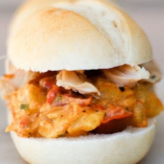 Bocadillo de pechuga de curry
