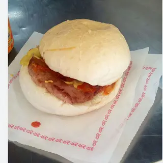 Hamburguesa de pinchitos