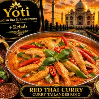 Curry tailandés rojo (red thai curry )