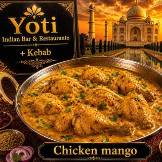 Pollo con mango (chicken mango )