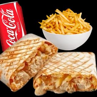 Menú taco chicken fries