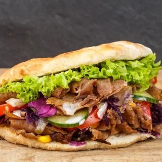 Huevo doner kebab