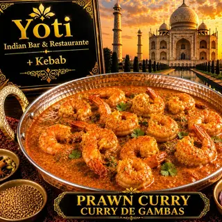 Curry de gambas (prawn curry )