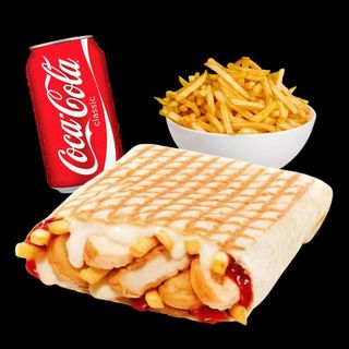 Menú taco cordón blue