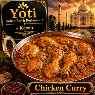 Curry de pollo (chicken curry)