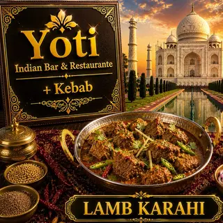 Karahi de cordero (lamb karahi)