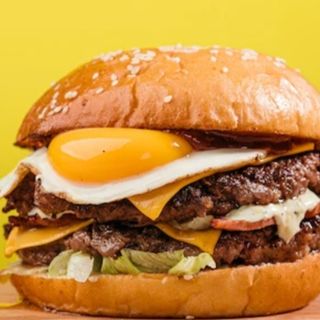 Hamburguesa buey completa