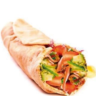 Durum kebab falafel vegetal