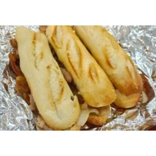 Pinchitos de pollo y patatas