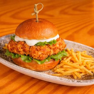 Mini Burger Crispy Chicken