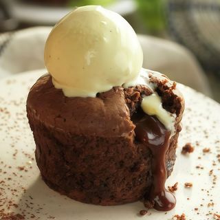 Couland de Chocolate con helado