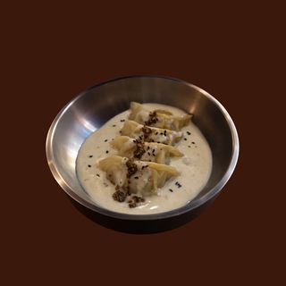 Gyozas de cua de bou