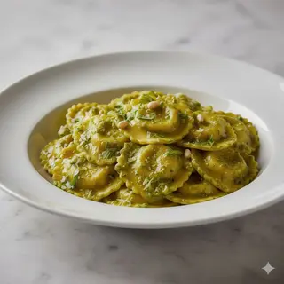 Ravioli pesto genovese