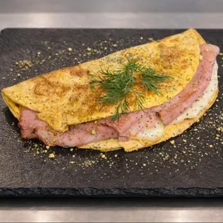 Omelette especial serrano