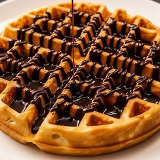 gofre chocolate negro