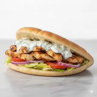 Kebab de pollo