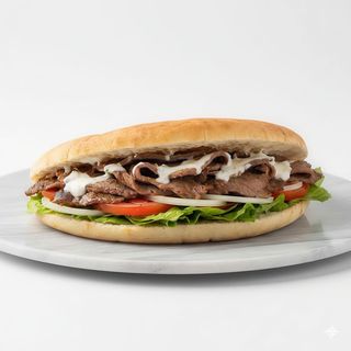 Kebab de ternera