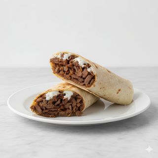 Shawarma de sólo carne
