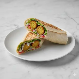 Dürum de falafel