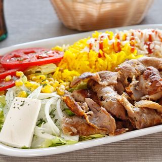 Plato arroz de ternera
