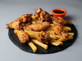 Alitas De Pollo Fritas