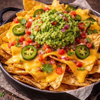 Nachos Con Cheddar