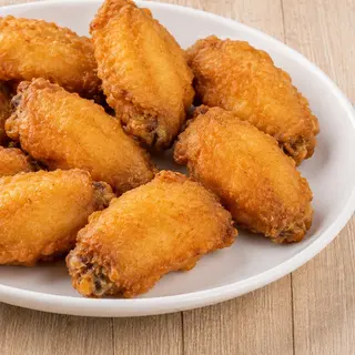 6 alitas de pollo crujientes
