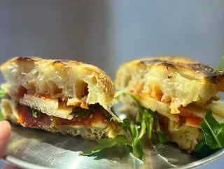 Mortadella – Stracciatella – Pistachio