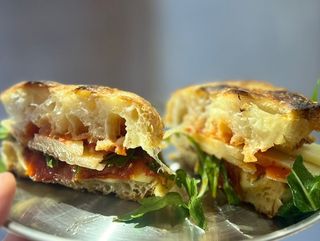 Mortadella – Stracciatella – Pistachio