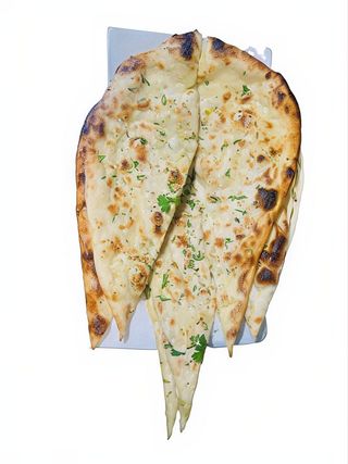 Garlic coriander naan