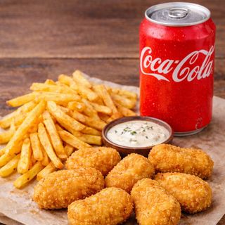 Menu nuggets de pollo