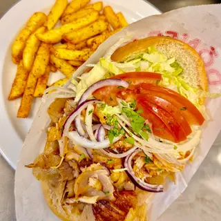 Menu kebab