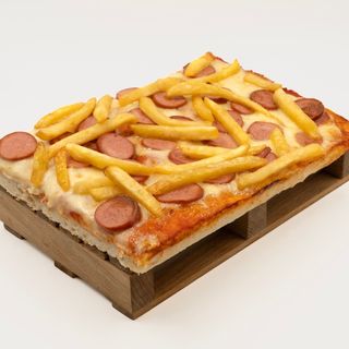 Pizza americana (15 x 20 cm.)