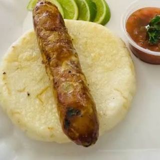 Arepa Con Chorizo (1 Ud.)