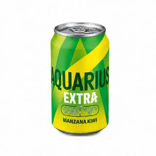Aquarius extra manzana kiwi lata 33 cl.