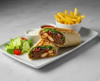 Menú Kebab Mixto