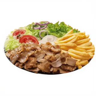 Plato Mixto, Ternera Y Pollo