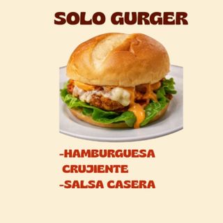 LUPITA´S CHICKEN BURGER