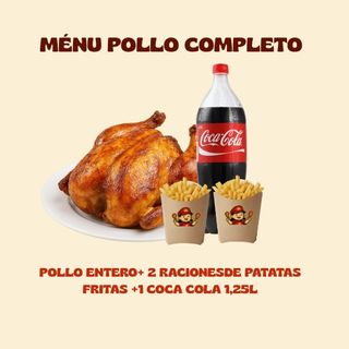 MENÚ POLLO COMPLETO