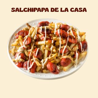 SALCHIPAPA DE LA CASA