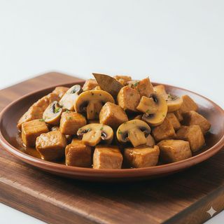 Magro con champiñones (ración)