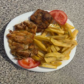 Solomillo de cerdo (ración)