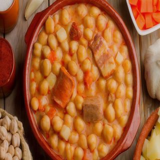 Cocido completo con sopa