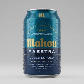 Cerveza Mahou Maestra Lata 33cl.