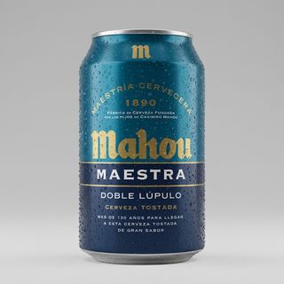 Cerveza Mahou Maestra Lata 33cl.