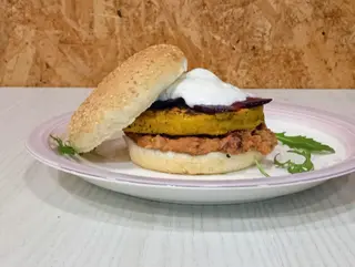 Burger Garbanzola de la casa (Novedad)