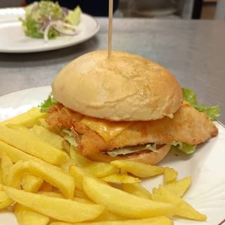 Hamburguesa de pollo