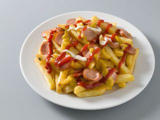 Sartén de salchichas