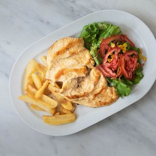 Plato Combinado De Pollo