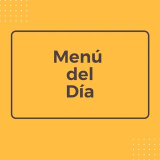 Menú del día